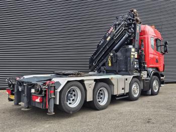 Scania R480 8x2 / HIAB 105 tm CRANE / KRAN